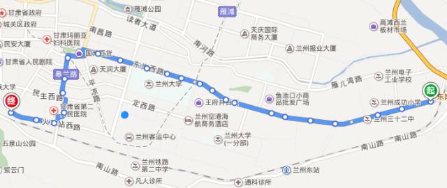 “兰州公交路线实时查询”