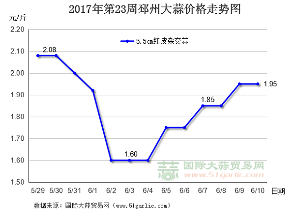 最新出炉！徐州大蒜市场行情，价格走势一览无遗