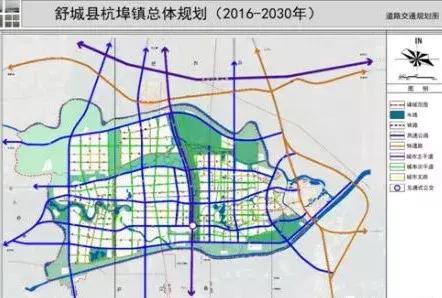 舒城杭埠未来蓝图大揭秘：全新规划图震撼出炉